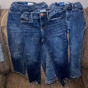 Toddler girl 3T jeans bundle